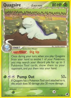 Kaart Quagsire δ