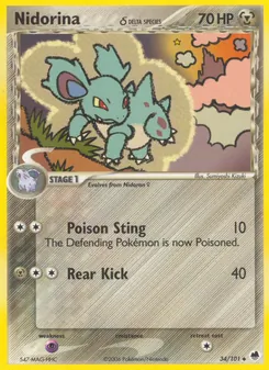 Kaart Nidorina δ