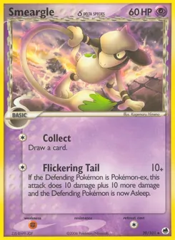 Kaart Smeargle δ