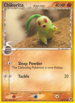 Kaart Chikorita δ