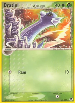 Kaart Dratini δ