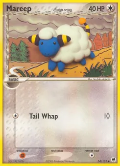Kaart Mareep δ