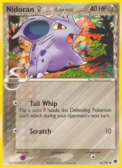 Kaart Nidoran♀ δ