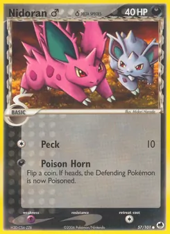Kaart Nidoran♂ δ