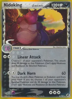 Kaart Nidoking δ