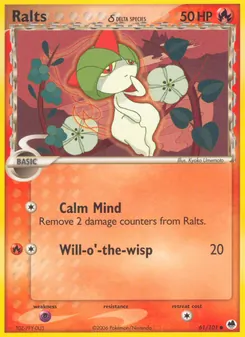 Kaart Ralts δ