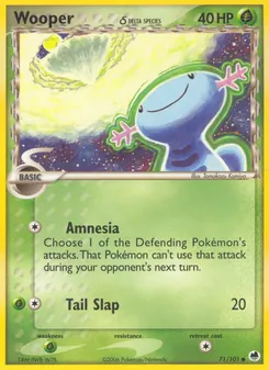 Kaart Wooper δ
