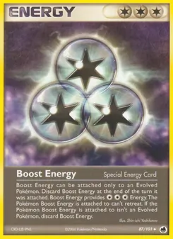 Kaart Boost Energy