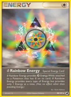Kaart δ Rainbow Energy