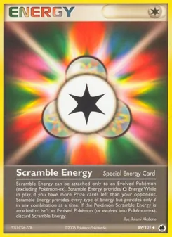 Kaart Scramble Energy