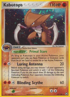 Kaart Kabutops