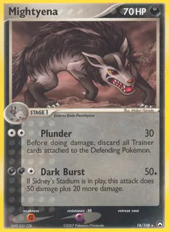 Kaart Mightyena