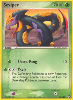 Kaart Seviper