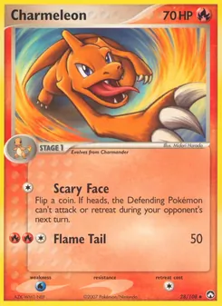 Kaart Charmeleon