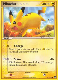 Kaart Pikachu