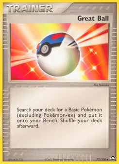 Kaart Great Ball
