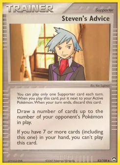 Kaart Steven's Advice
