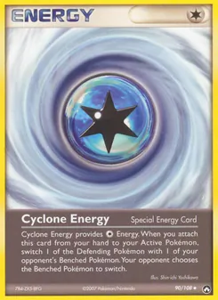 Kaart Cyclone Energy