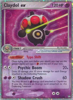 Kaart Claydol ex