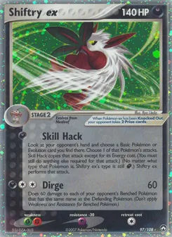Kaart Shiftry ex