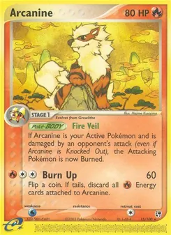 Kaart Arcanine