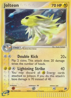 Kaart Jolteon