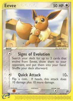 Kaart Eevee
