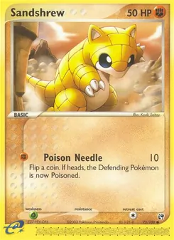 Kaart Sandshrew