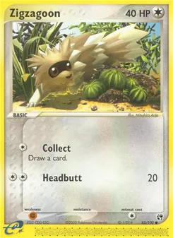 Kaart Zigzagoon