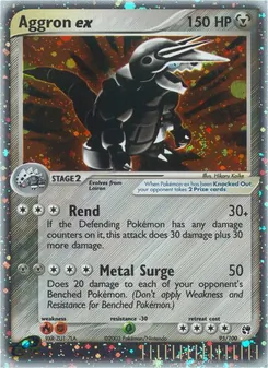 Kaart Aggron ex