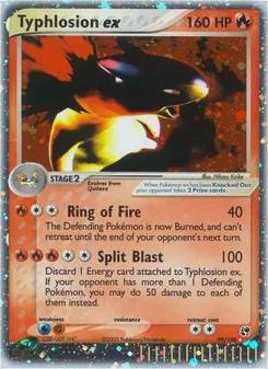 Kaart Typhlosion ex