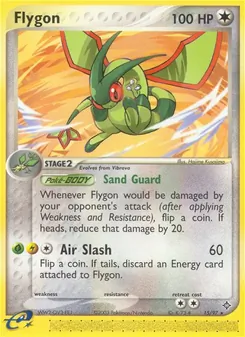 Kaart Flygon