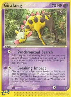 Kaart Girafarig