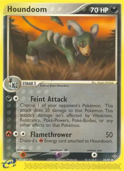 Kaart Houndoom