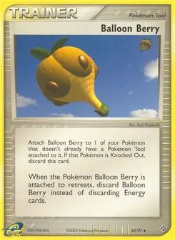 Kaart Balloon Berry