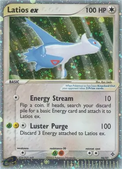 Kaart Latios ex