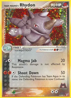 Kaart Team Magma's Rhydon