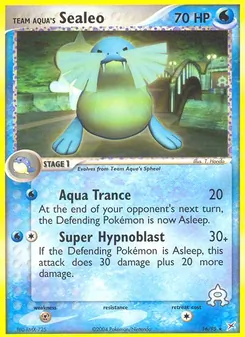 Kaart Team Aqua's Sealeo