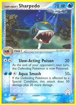 Kaart Team Aqua's Sharpedo