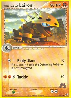 Kaart Team Magma's Lairon
