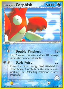 Kaart Team Aqua's Corphish