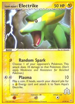 Kaart Team Aqua's Electrike