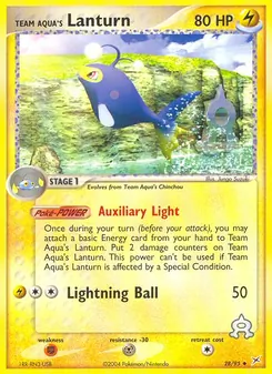 Kaart Team Aqua's Lanturn
