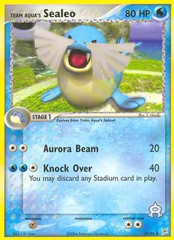 Kaart Team Aqua's Sealeo