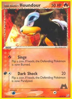 Kaart Team Magma's Houndour