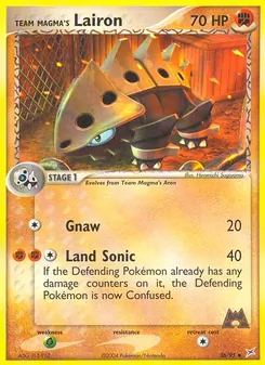 Kaart Team Magma's Lairon
