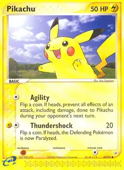 Kaart Pikachu