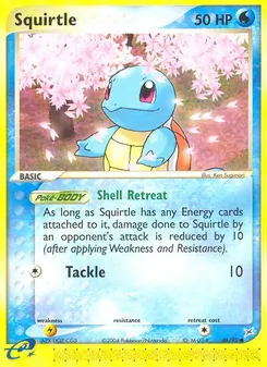 Kaart Squirtle