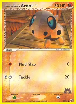 Kaart Team Magma's Aron