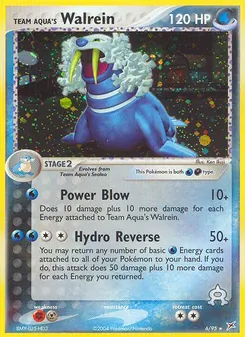 Kaart Team Aqua's Walrein